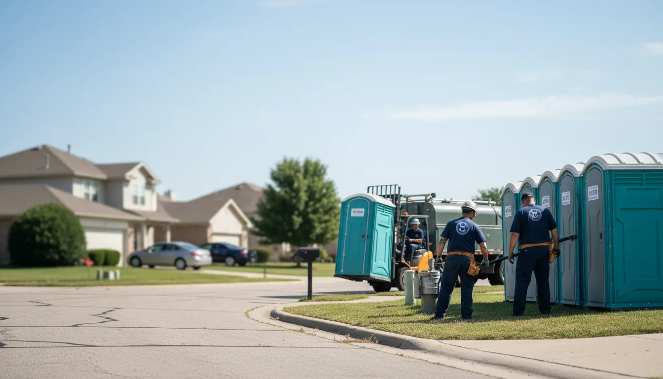 Porta Potty Rental in Thompsons, TX near me